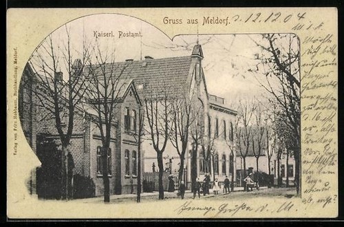 Meldorf straßenpartie mit - meldorf,,