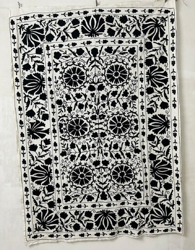 Baumwolle suzani tagesdecke - suzani,