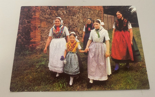 Sorbische festtrachten aus - ak:,