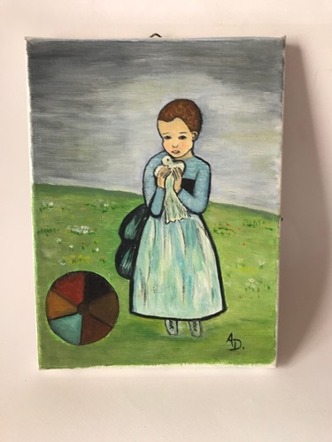 Pablo picasso kind mit - kind,