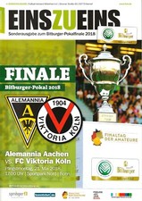 Programm | 2018 | Alemannia Aachen - Viktoria Köln | Finale Landespokal