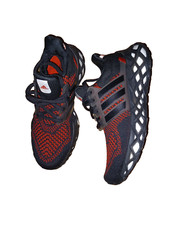 Adidas Ultra Boost Web DNA Laufschuhe schwarz / rot GY8091 NEUWERTIG Gr. 38