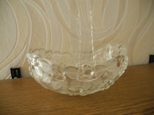 Niedliches Glaskörbchen mit Henkel Original Waltherglas