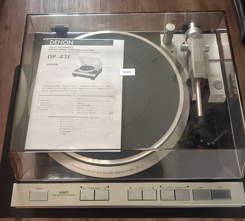 Denon 47f turntbl - denon, dp-47f