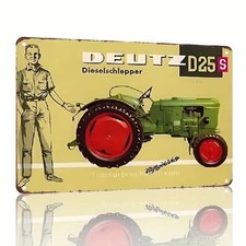 Blechschild Dieselschlepper