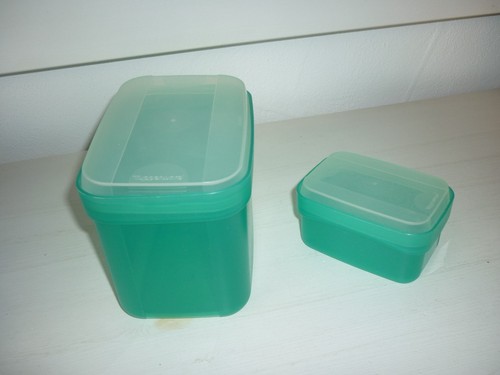 Tupperware swing box - grün, 1