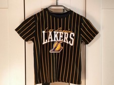 Kurzarm-T-Shirt für Kinder des Basketballclubs Los Angeles Lakers Gr.116