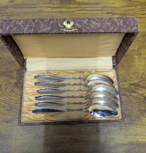 Silber 6er set teelöffel - silber,