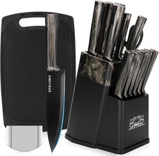 Messerblock mit Messer, mit