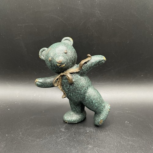 Metall teddybär franklin - teddybär, mint