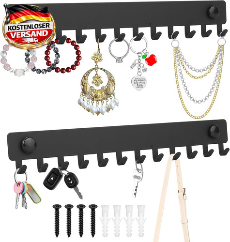 Kettenhalter wand schwarz - wand,