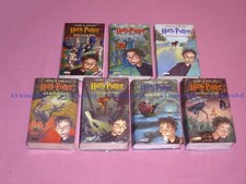 IN FOLIE eingeschweißt Harry Potter Band 1-7 (gezacktes Cover; kursive Schrift)