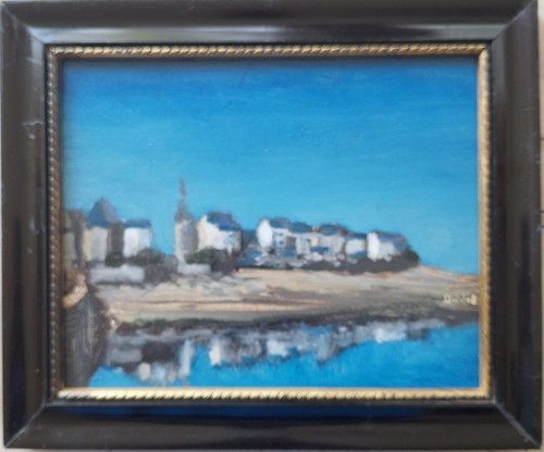 Original ölgemälde normandie - Ölgemälde,