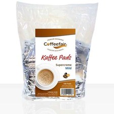 Coffeefair Kaffee-Pads Megabeutel Supercreme mild - 100Stk einzeln verpackt