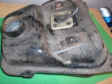 Kraftstofftank mit Tankgeber + Benzinhahn Blech Roller CPI 50 Popcorn (FG119)