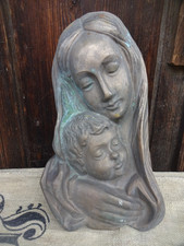 altes Metall Relief ca. 29 cm