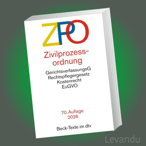 Zivilprozessordnung - (zpo), |