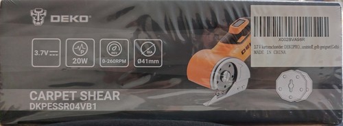 Deko elektrische teppichschere - deko,