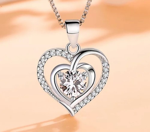 Silberkette herz kette 925 - herz,