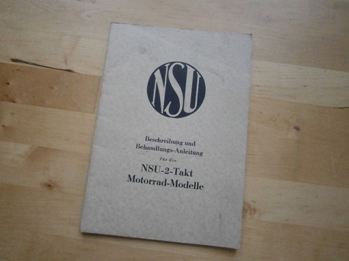 Nsu takt motorrad modelle - nsu, 2-takt
