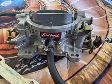 Edelbrock Vergaser mit Brücke Spinne Dichtung gebraucht 1405