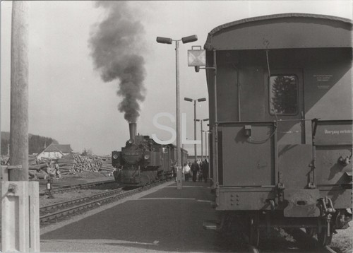 Foto ddr eisenbahn dampflok - eisenbahn,
