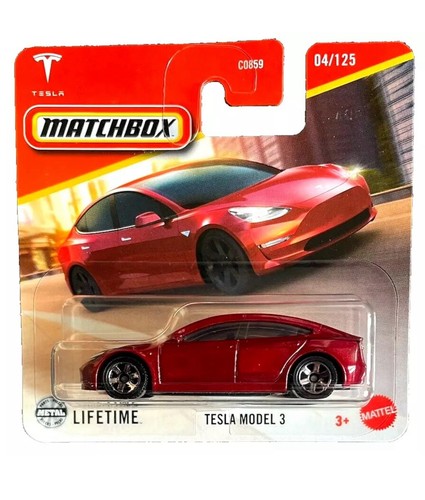 Matchbox tesla model 125 - model, 4/125