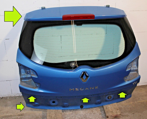 Heckklappe renault megane - renault,
