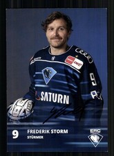 Frederik Storm ERC Ingolstadt  Autogrammkarte Original Sign + A 254207