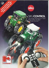 Infoblatt/Katalog Siku Control 2004 RC Modelltraktor in 1:32
