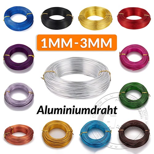 Basteldraht aluminiumdraht 1mm - aluminiumdraht,