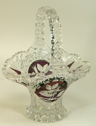 Glasschale henkelschale vogel - glasschale,