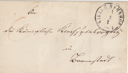 Kieler bahnhof brief - kieler,