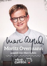 Marc Elflein, Originalautogramm, alte Autogrammkarte, u.a. "Schloss Einstein"