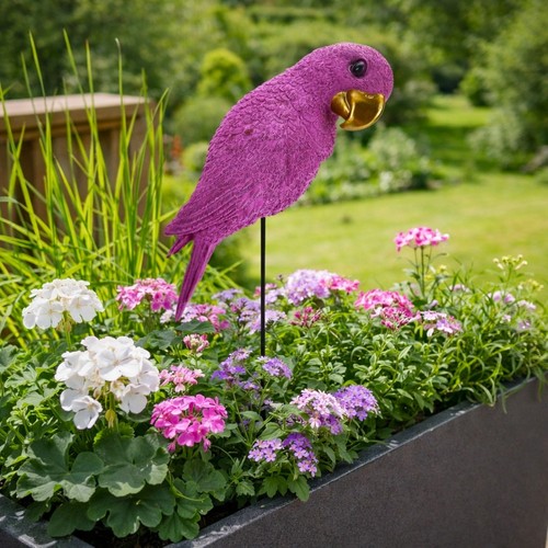 Gartenstecker papagei für - gartenstecker,