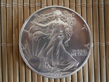 USA 1 Dollar 1 Unze Silber
