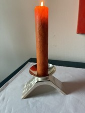 50-er: WMF IKORA  Kerzenleuchter 1-flammig - versilbert Kurt Radtke