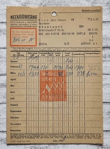 1958 neckarwerke - 1958,