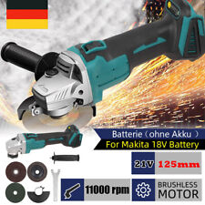 125mm Winkelschleifer Akku Trennschleifer Schleifmaschine Flex Für Makita 18V