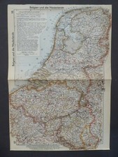 Landkarte von Belgien &