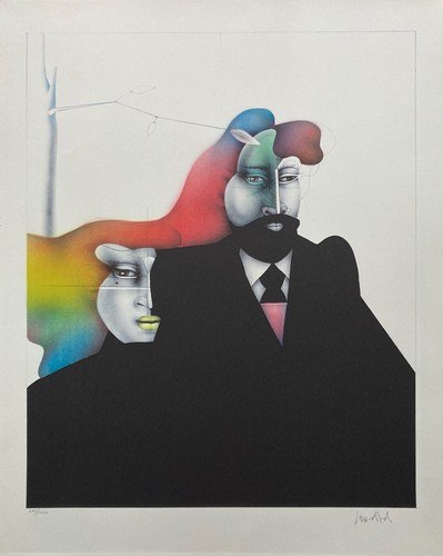 Lithografie 1983 paul - lithografie,