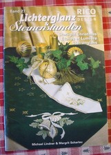 25 STICKIDEEN " LICHTERGLANZ & STERNENSTUNDEN " RICO DESIGN  HEFT 27, GEBRAUCHT