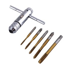 6 Hand Gewindeschneider Set. T