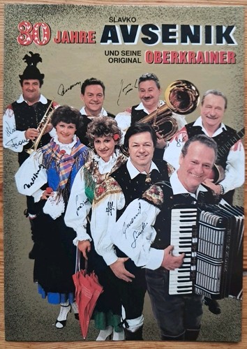 Slavko avsenik orig - slavko, autogramm