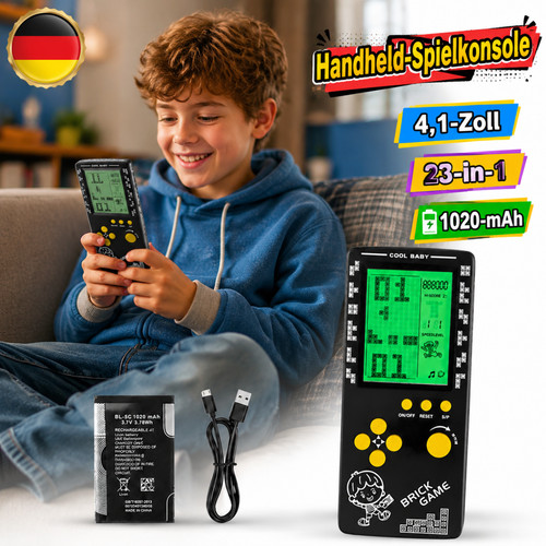 Retro handheld spielkonsole - handheld, 23