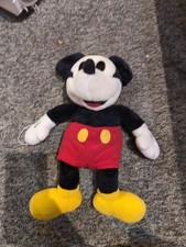 Disney Vintage Micky Maus Plüsch, Vintage Sammlerstück, neu mit Tags (6 inch)