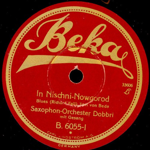 Saxophon orch dobbri gesang - &,