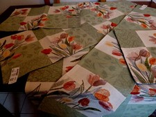 Sander Tischdecken Frühjahr Sommer Gobelin TULIP PATCH, Artikel bitte auswählen