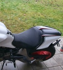 Ducati Monster 821 1200 Beifahrer Sitzbank Abdeckung Carbon Sozius