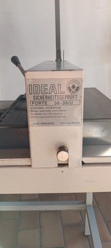 Ideal papierschneidemaschine - -,